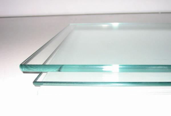 Plaque de verre transparent pliée ronde de 16 pouces d’épaisseur 1/8 « -  Plaque de verre ronde pour le découpage, plateau de verre de découpage,  verre